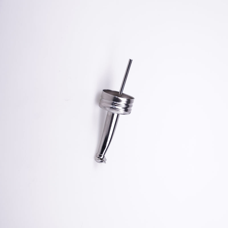 Bottle Pourer 28mm Metal Screw-Top with Flap Cap
