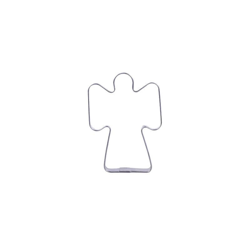Angel Cookie Cutter 90mm Stainless Steel