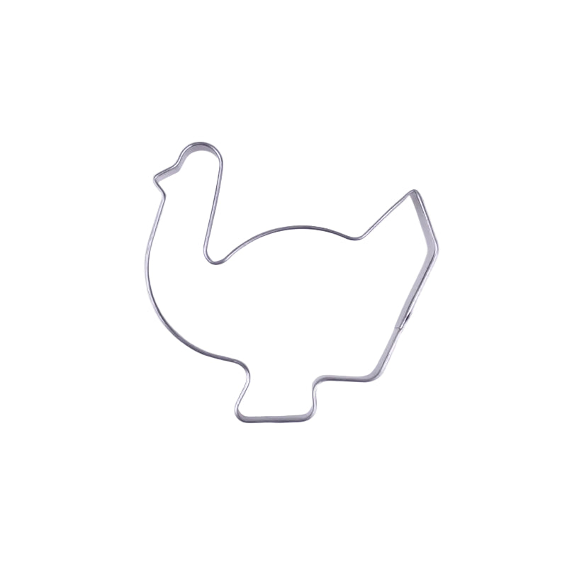 Turkey Cookie Cutter 100mm Stainless Steel