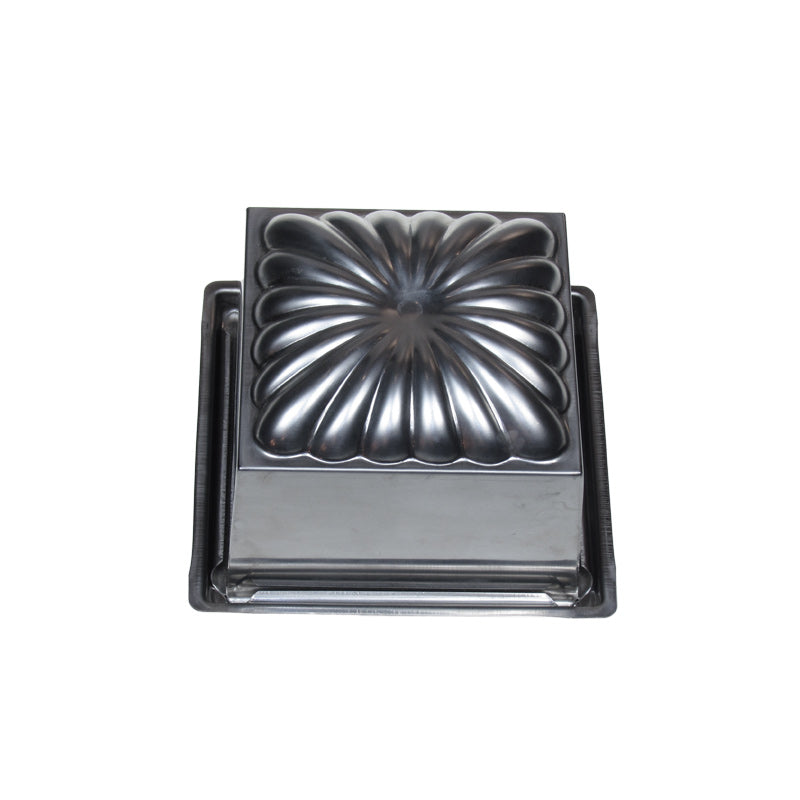 Stainless Steel Square Cassata Mould 1L with Lid