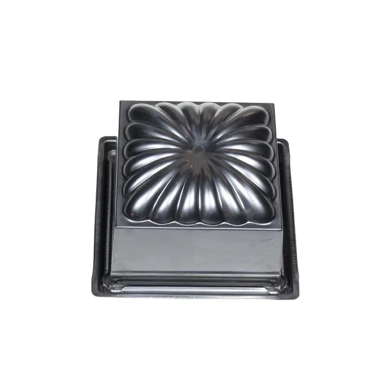 Stainless Steel Square Cassata Mould 1L with Lid