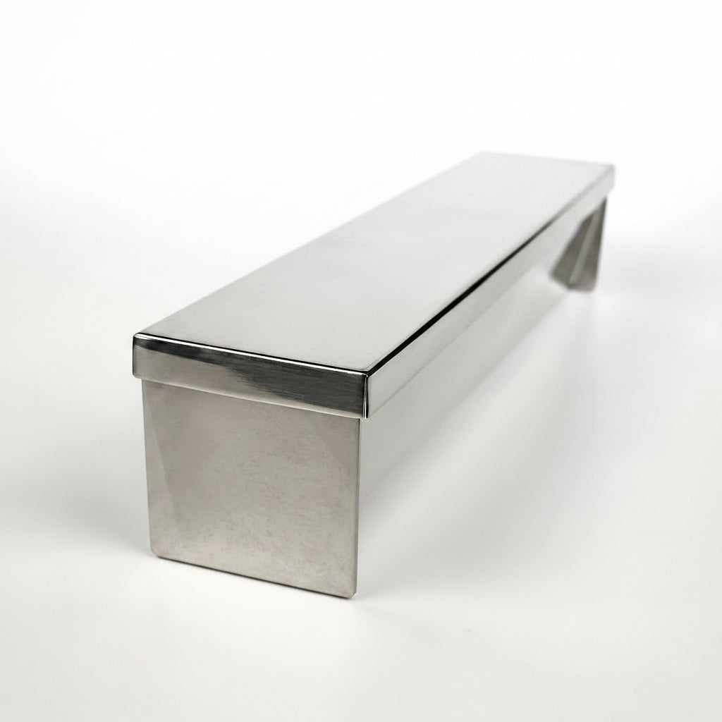 Stainless Steel Trapezoid Terrine Mould 650ml with Lid