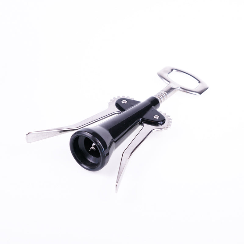 Scaroni Heavy-Duty Wing Corkscrew Black