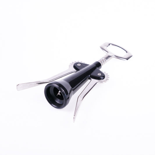 Scaroni Heavy-Duty Wing Corkscrew Black