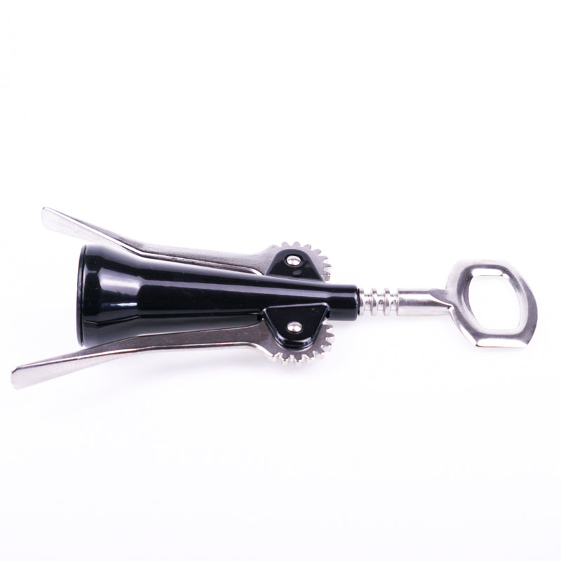 Scaroni Heavy-Duty Wing Corkscrew Black