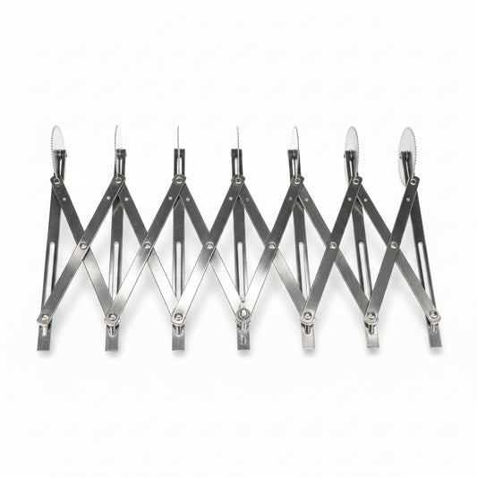 7-Wheel Stainless Steel Pastry Divider - Made in Germany