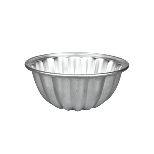 Ribbed Aluminium Melon Mould 115 x 55mm 380ml