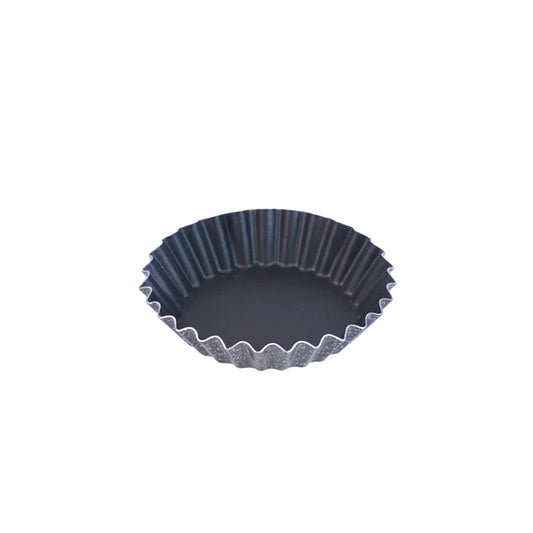 Non-Stick Fluted Aluminium Tartlet Mould 110 x 22mm