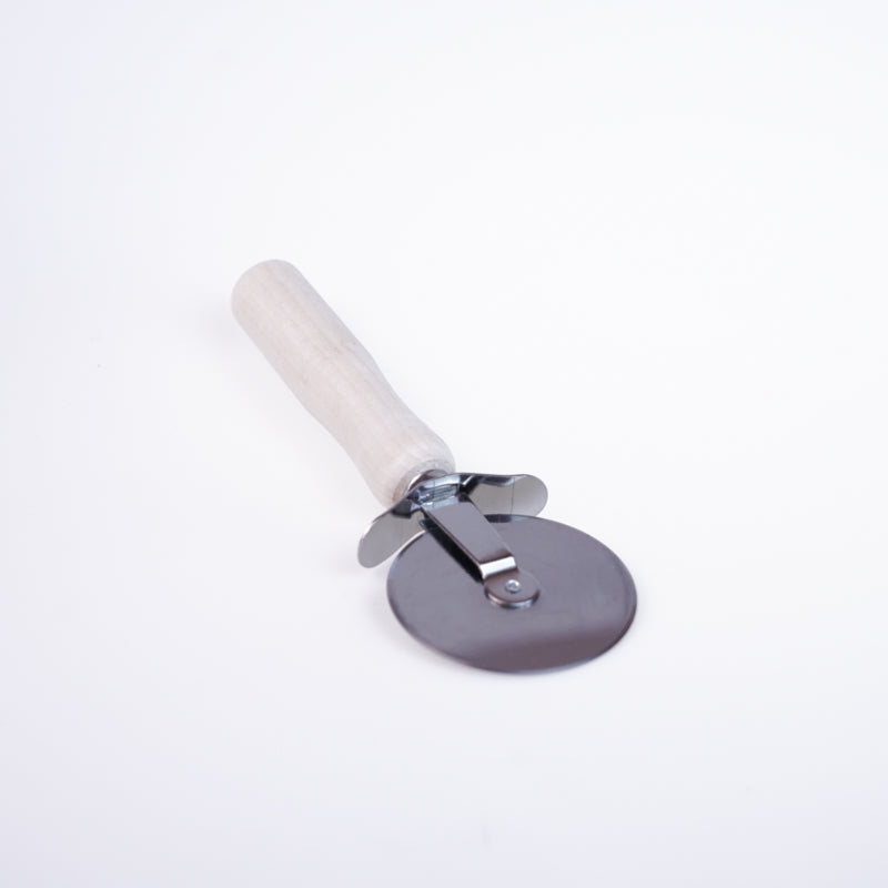 Stainless Steel Pastry Wheel 60mm with Wooden Handle