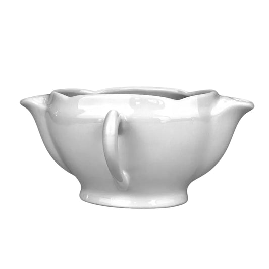 Rich & Lean White Gravy Boat 300ml