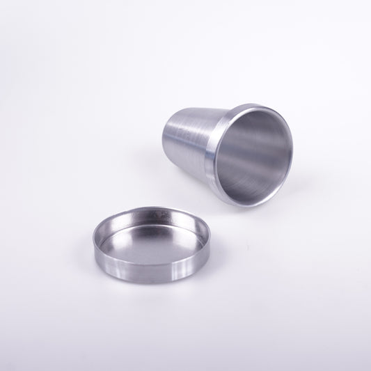 Bombe / Parfait Mould 150ml Aluminium with Lid