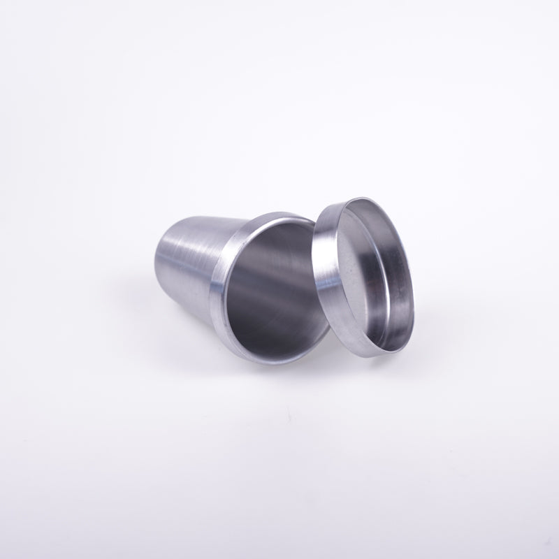 Bombe / Parfait Mould 150ml Aluminium with Lid