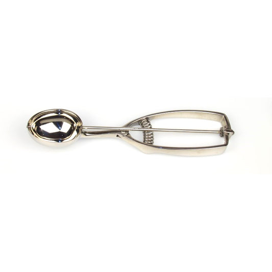 Oval Portioner Scoop 61 x 47mm Stainless Steel