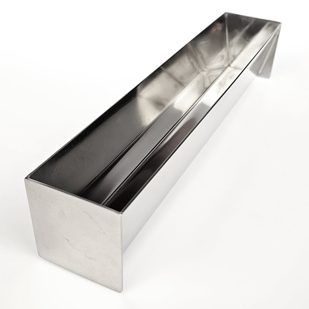 Stainless Steel Trapezoid Terrine Mould 650ml with Lid